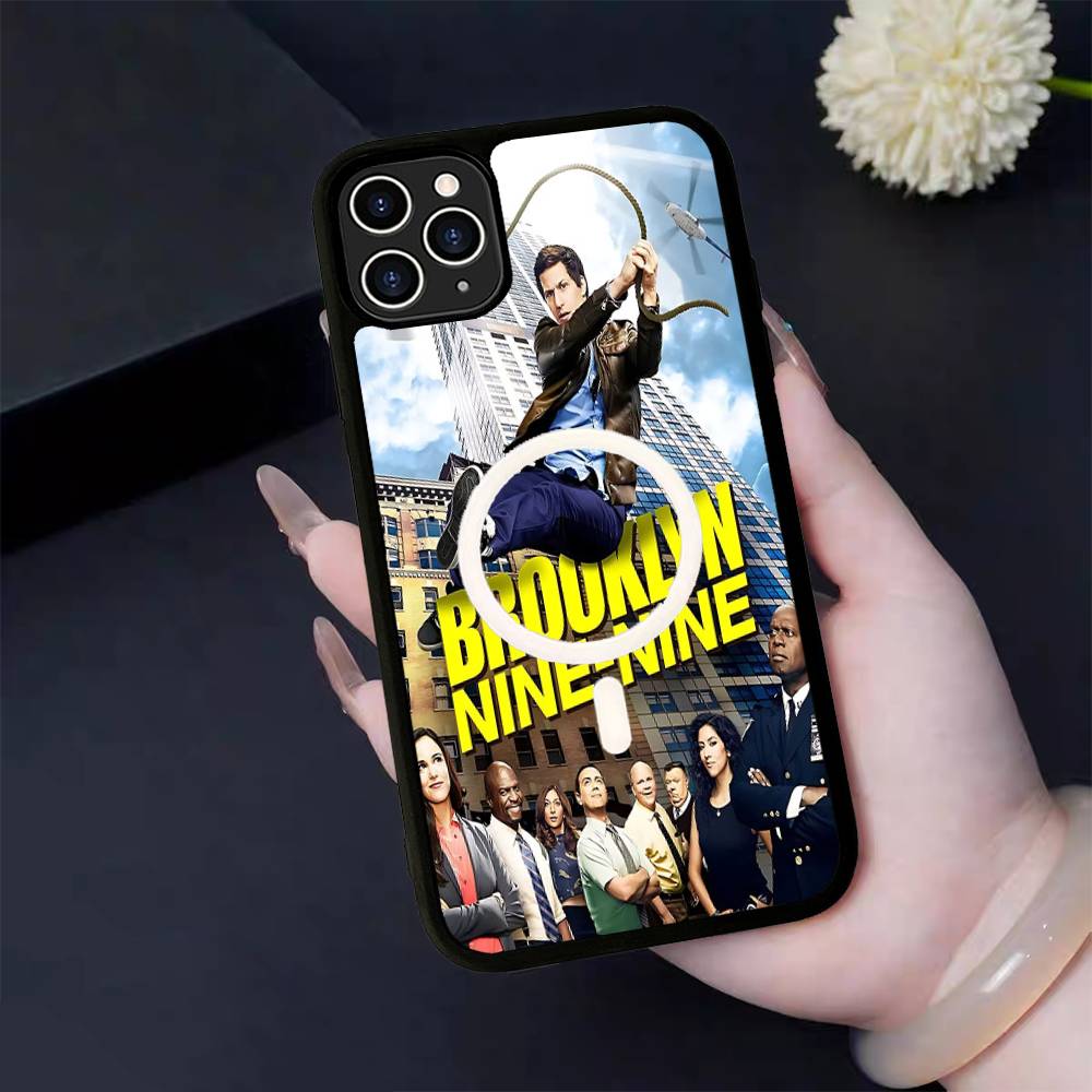 

Movie B-Brooklyn Nine 99 For Magsafe Magnetic Case For IPhone 17 Air 16 15 14 13 12 11 Pro Max Plus Wireless Charging iPhone 15 pro