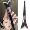 Single Makeup Brush Heart Shaped Perfect Fitting Soft Hair Face Shadowing Brush L Size
