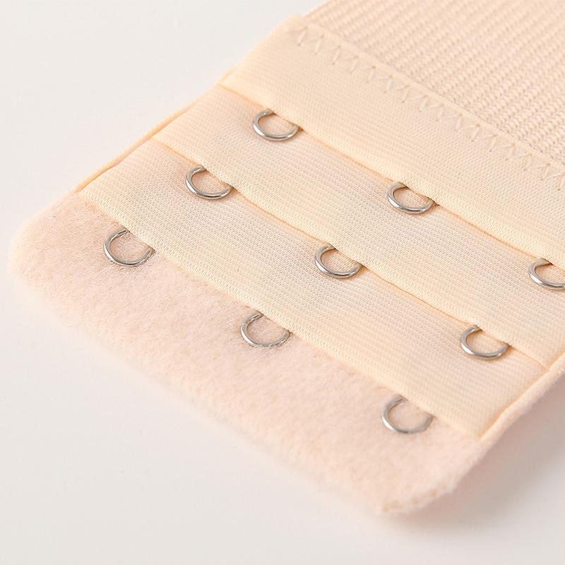 Bra Accessories 2Pcs Buckles Hook Women Bra Extender Strap 3 Rows Adjustable Belt Buckle Extension Strap Hook Clip Expander