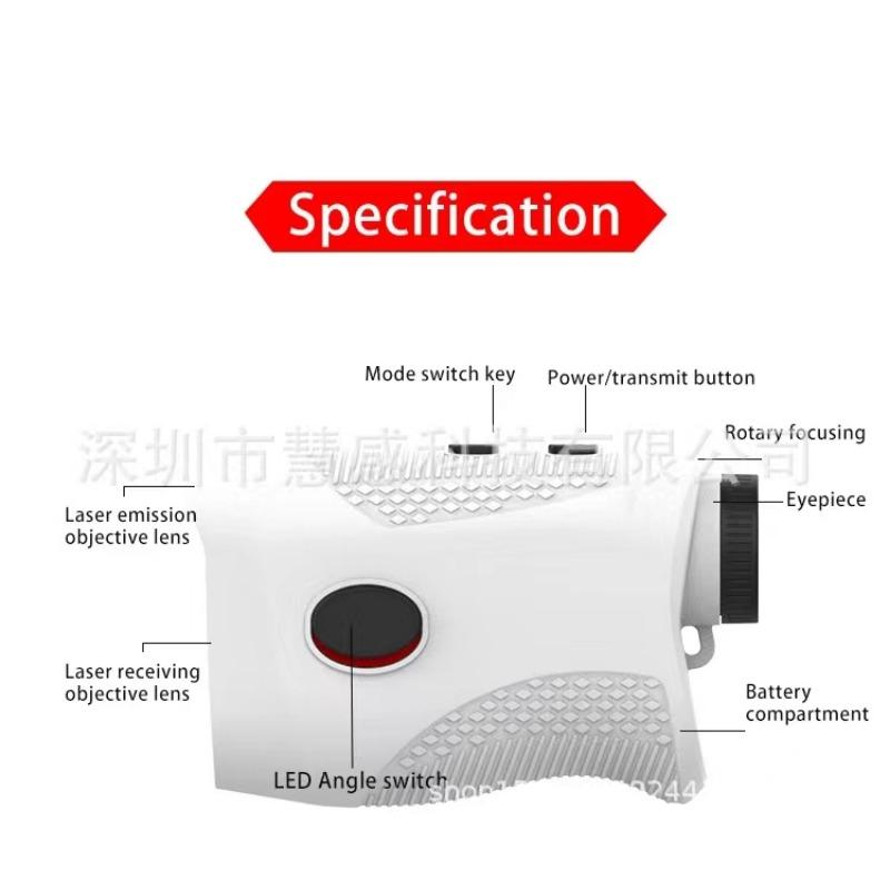 Nowy dalmierz laserowy do golfa z transmisją AI i kompensacją kąta drgań dla teleskopu magnetycznego 1200Y