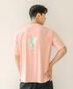 Tyubeuteuli Men'S Dolphin Short Sleeve Loose Fit Rash Guard A706 Loli Pink