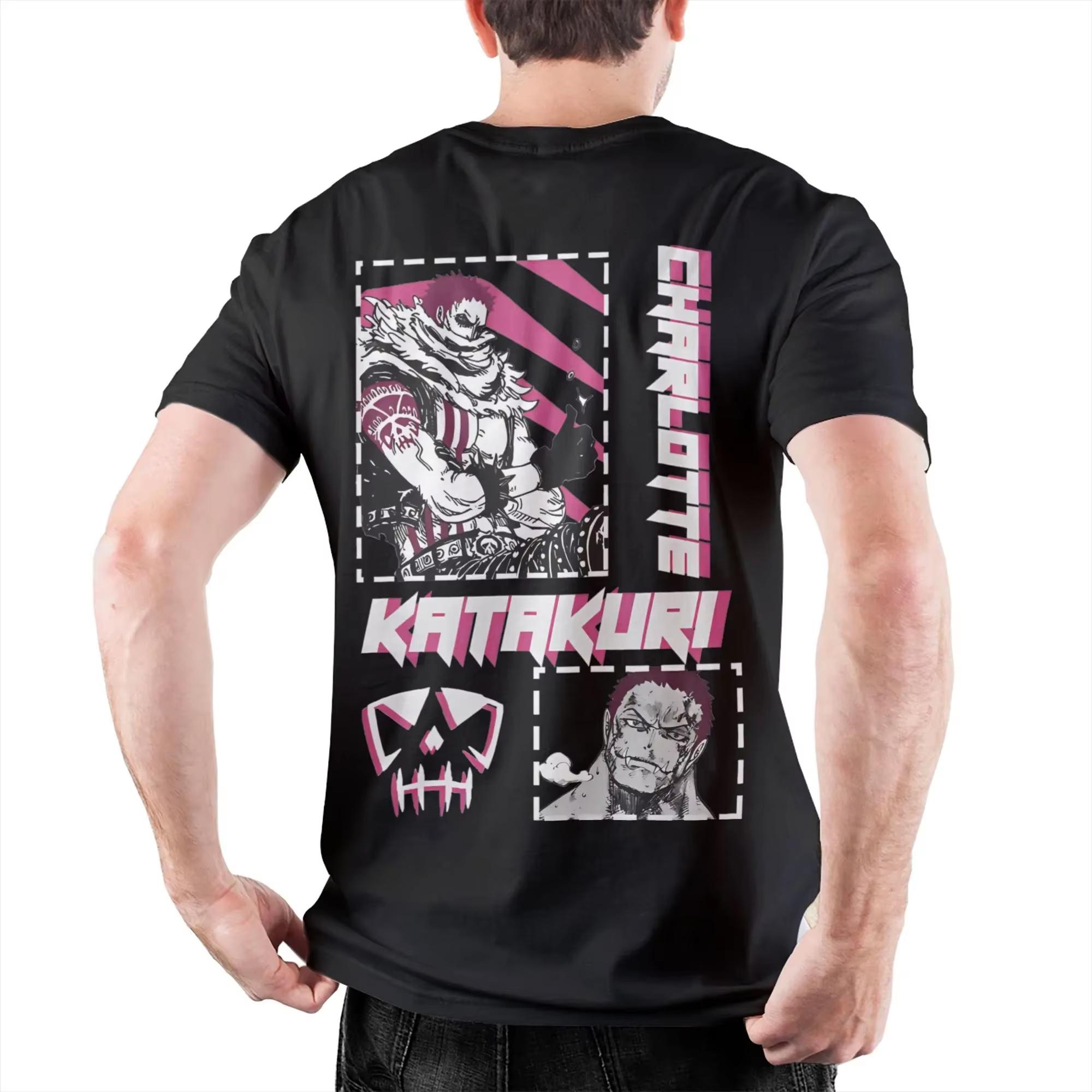 

2026 new One Piece Anime Tshirt Mens and Womens cotton shortsleeved casual top summer comic print loose and street style 4XL