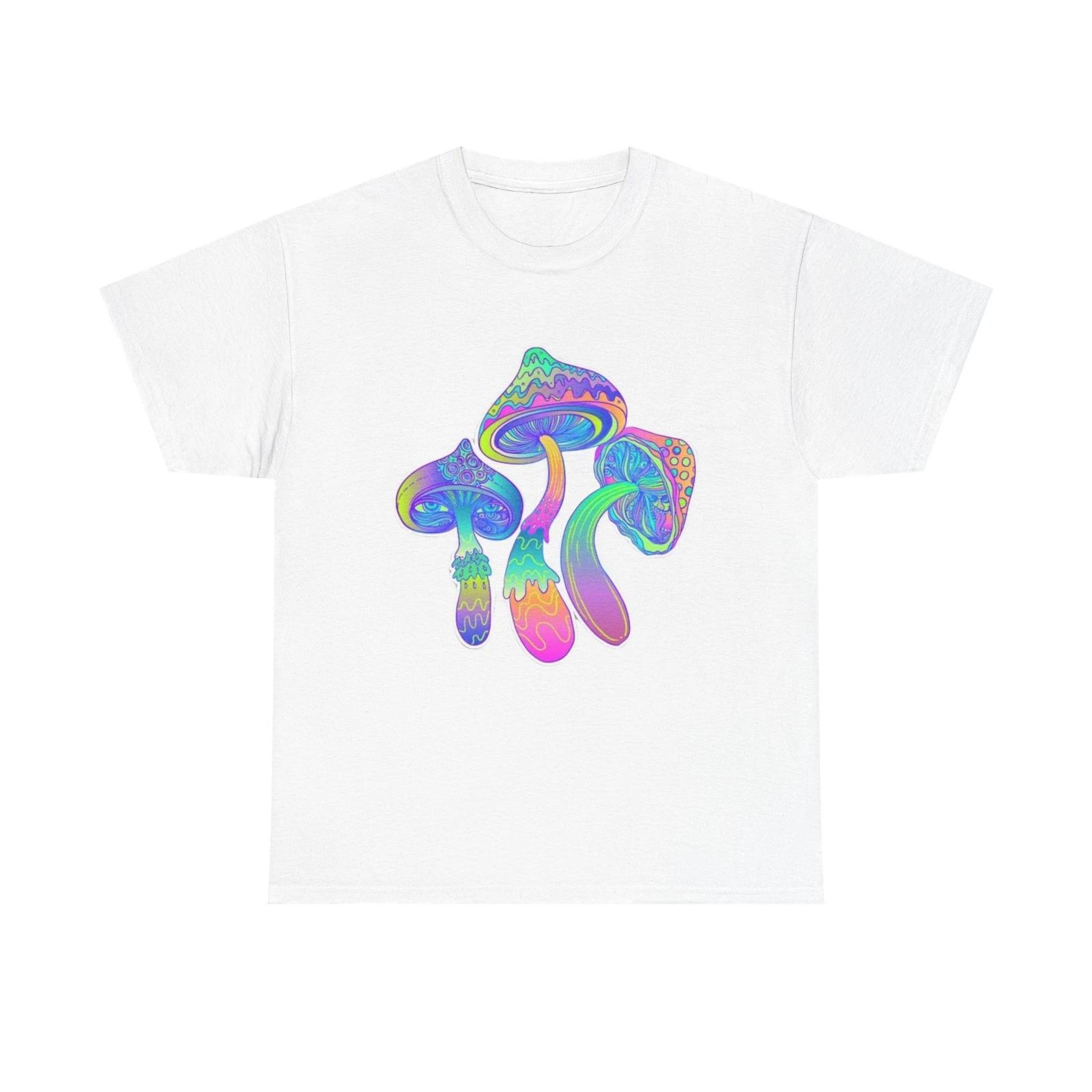 Men s and Women s T-shirts Trippy Mushrooms XL