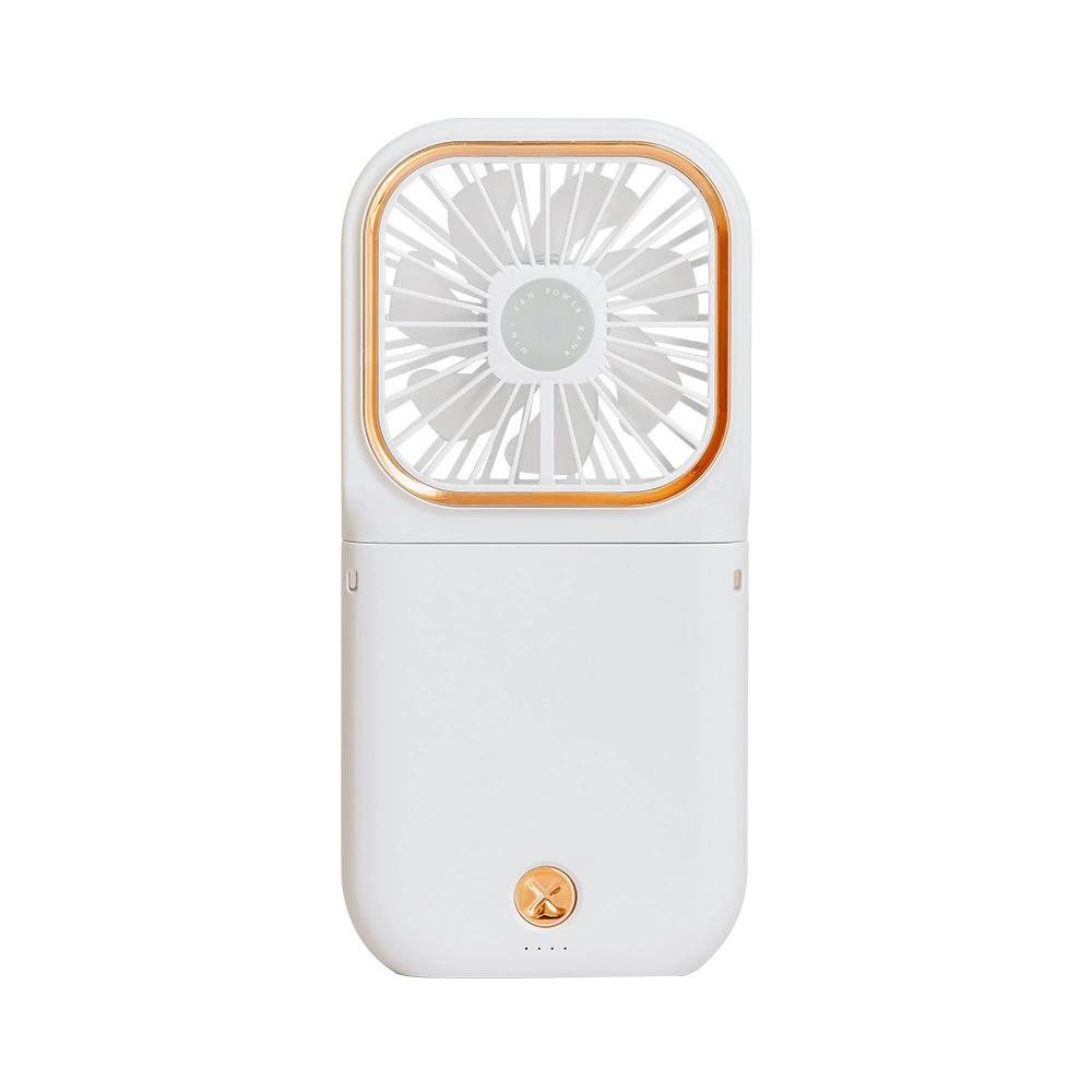 

Ventilador de escritorio plegable portátil recargable por USB mini ventilador de mano para viaje