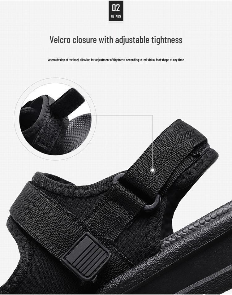 2026 Men's Korean Style Sports Sandals - Summer Outdoor Beach Flip-Flops