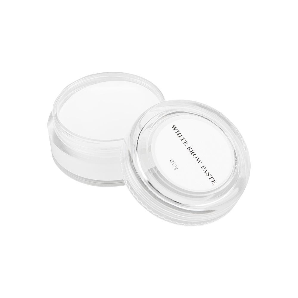 Private Label  White Mapping Brow Paste for Eyebrows Design Draw Permanent Makeup Eyebrow Mapping Paste