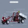 1/16 Scale Tracked Metal Tractor Children's Racing Toy Model Reproduction Decoration Exquisite Gift Selection