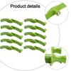 Bonsai Shaping Tool Adjustable Branch Tool Promotes Healthy Growth Sturdy Plastic Material 10 Pieces Set Adjustable Tool