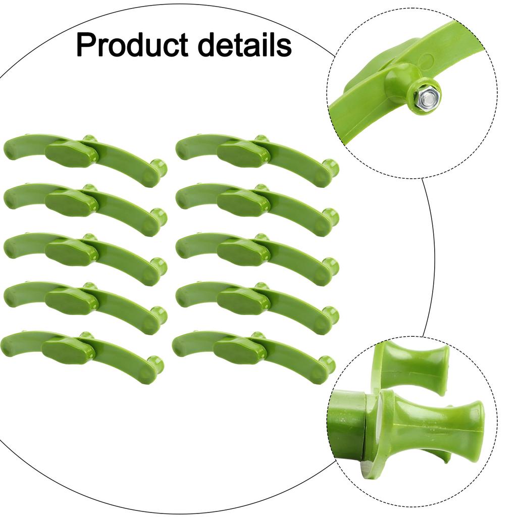 Bonsai Shaping Tool Adjustable Branch Tool Promotes Healthy Growth Sturdy Plastic Material 10 Pieces Set Adjustable Tool