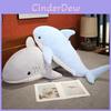 White Shark Plush Toy For Kids With Super Soft Short Plush For Bedtime Comfort Gift For Boys And Girls