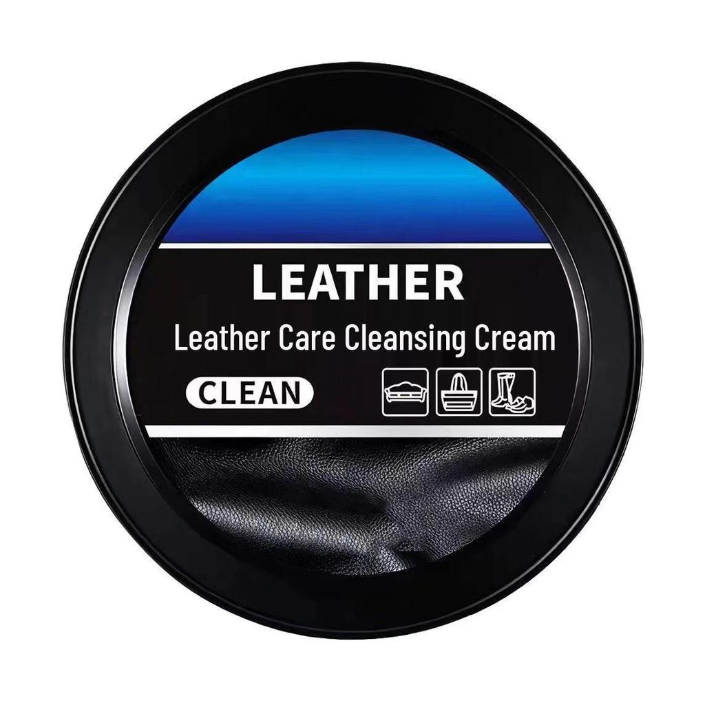 Universal Leather Care and Maintenance Cream - Colorless, Multipurpose Cleaner for Interiors and Shoes