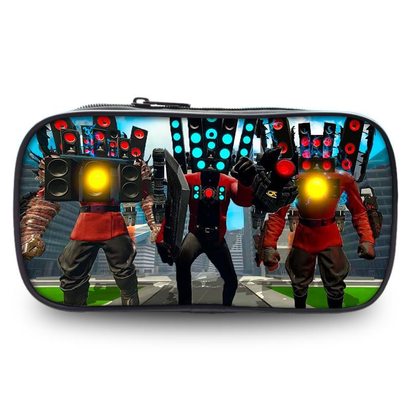 Titan Pencil Highquality Case With Unique Toilet Man Design Students For