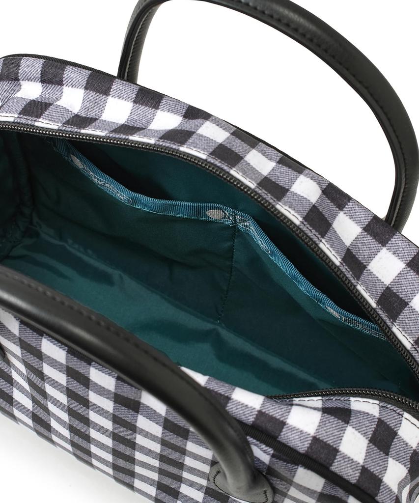 Schultertasche SQUARE TH [LeSportsac] [Offiziell] CROSSBODY/1082/Uptown Black/Schwarz