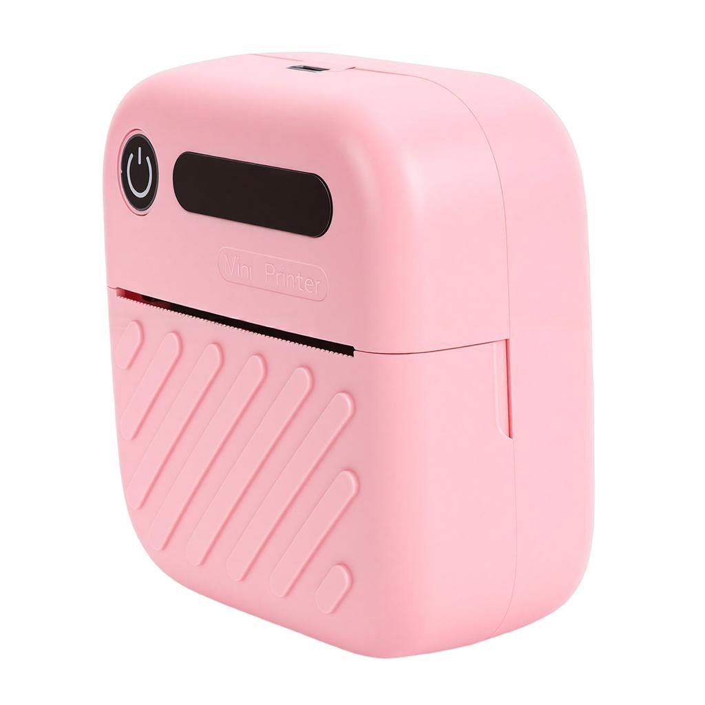 Thermal Sticker Printer 200DPI APP Control Portable Inkless Bluetooth Sticker Maker for Study Notes Labels