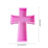 Cross Resin Molds,Epoxy Resin Cross Molds Silicone Molds for Keychain DIY Craft Necklace Jewelry Pendant Making Hallowee