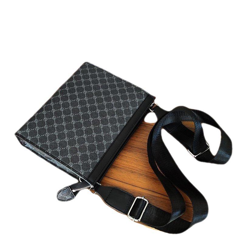 Men's Retro Floral Leather Bag Set: Shoulder, Crossbody, Clutch, Wallet, Backpack