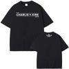 La T-shirt The Charlie Kirk Show CHARLIE KIRK Uguale al sito web ufficiale TEE Manica Donna/uomo Casual 100%cotone Maglietta Girocollo T-shirt