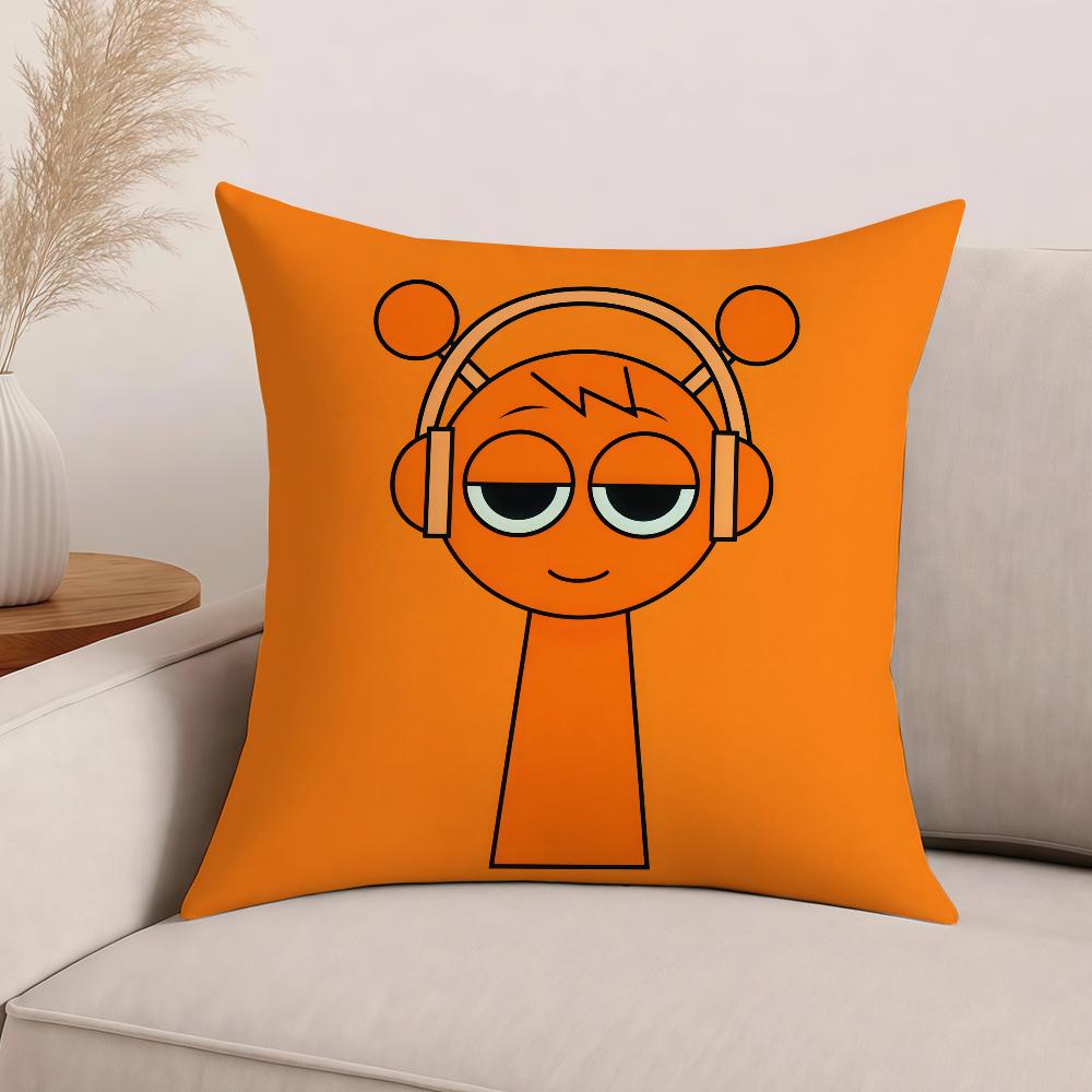 

Game S-Sprunki Pillow Case Office Cushions Suitable For Sofa Car Bedroom Decorative Cushion Cover 30cm x 30cm