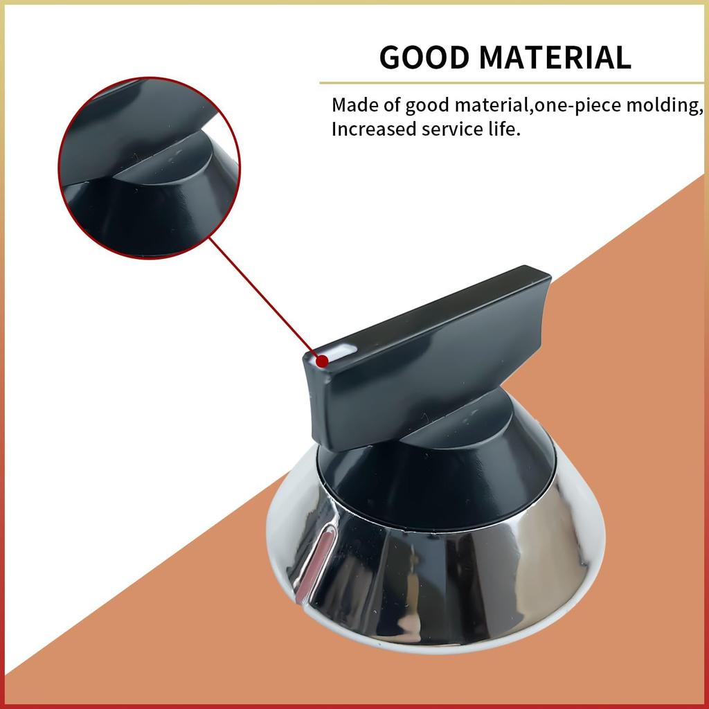 330190 WP330190 Electric Range Stove Knobs Replacement Part Compatible with Whirlpool Surface Burner Top Control Replaces