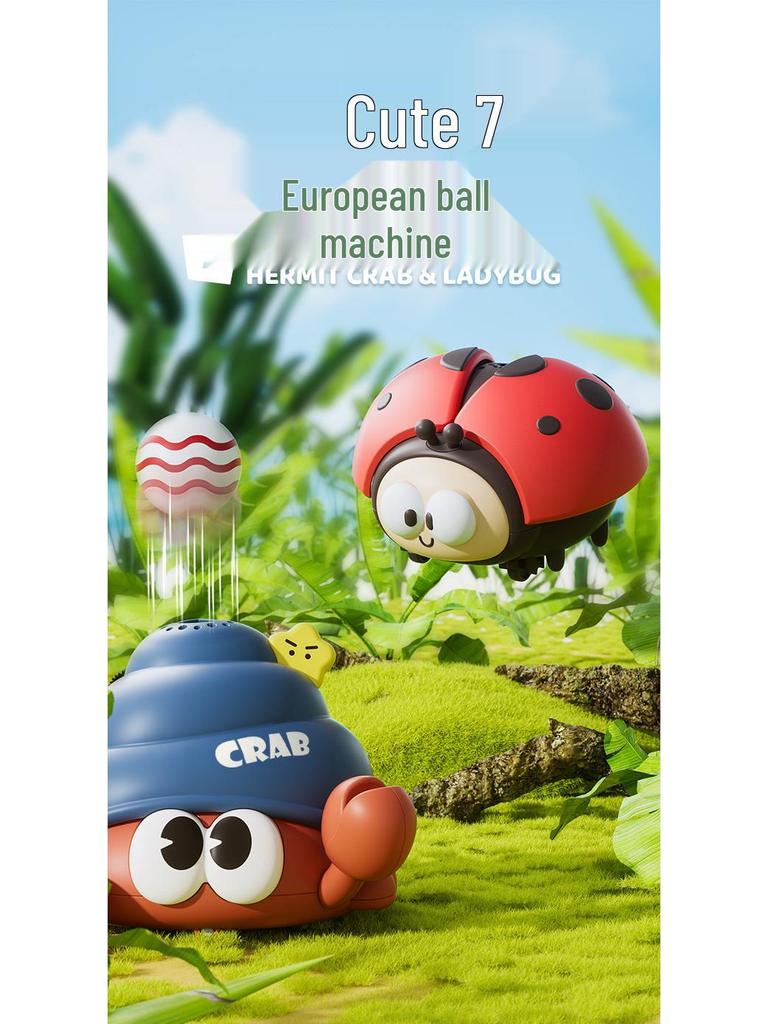 Children's Ladybug Hovering Ball Toy - Electric Indoor/Outdoor Educational Puzzle for Ages 3-6.
