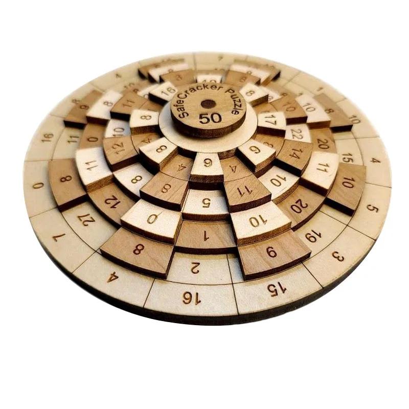 Творческий проигрыватель Huarong Road Number Деревянные интеллектуальные головоломки — фото 3