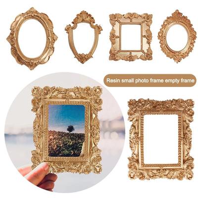 European Victorian Style Pictures Frames Vintage Earrings Necklace Display Rack