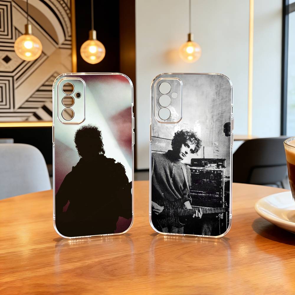 Soda Stereo Gustavo Cerati Phone Case For SamsungA10,12,20,21S,30,31,40,50,51,52,70,71 Transparent Cover