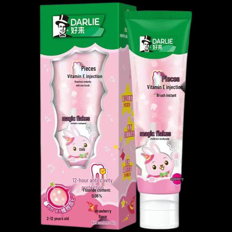 

Детская зубная паста Darlie Magic Slice, клубничный вкус, 6 x 60 г