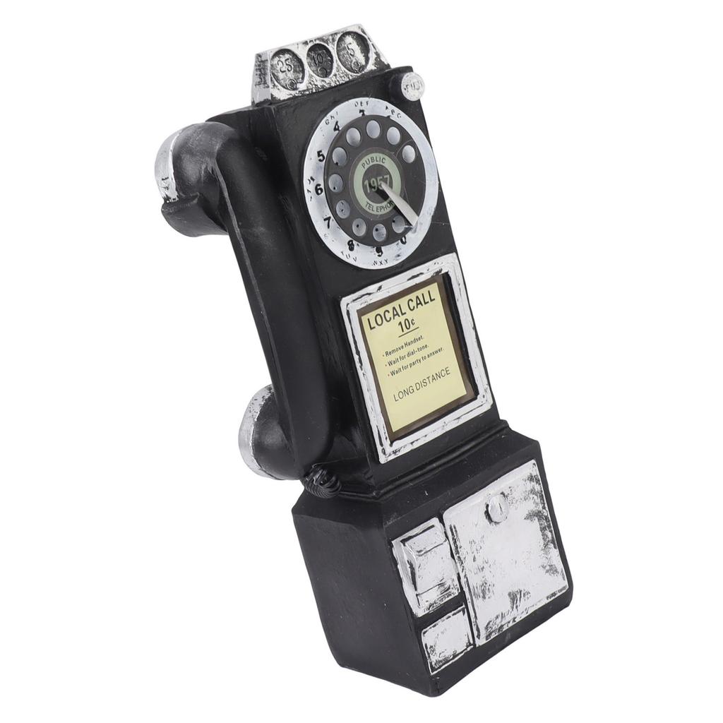 Decorative Phone Model Fashionable Classic Vintage Exquisite Resin Telephone Model Decoration for