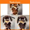 Plush Dachshund Toy With Funny Expression Gift For Girls And Friends