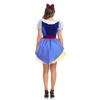 Stylish Adult Snow White Costume Dress Featuring Cotton Fabric Ideal For Themed Parties