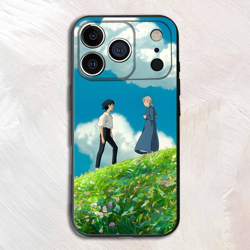 

Anime S-Sophie H-Howl Silicone Phone Case For iPhone 17 16 15 14 13 12 11 X XS Plus Pro Max Shockproof Soft Cover iPhone16