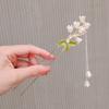 1 szt. Modne Nowe Chińskie Stylizacje Lilii Kwiat Frędzel Krok Potrząsanie Patyczki do Włosów dla Kobiet Dziewcząt Akcesoria do Włosów na Imprezę