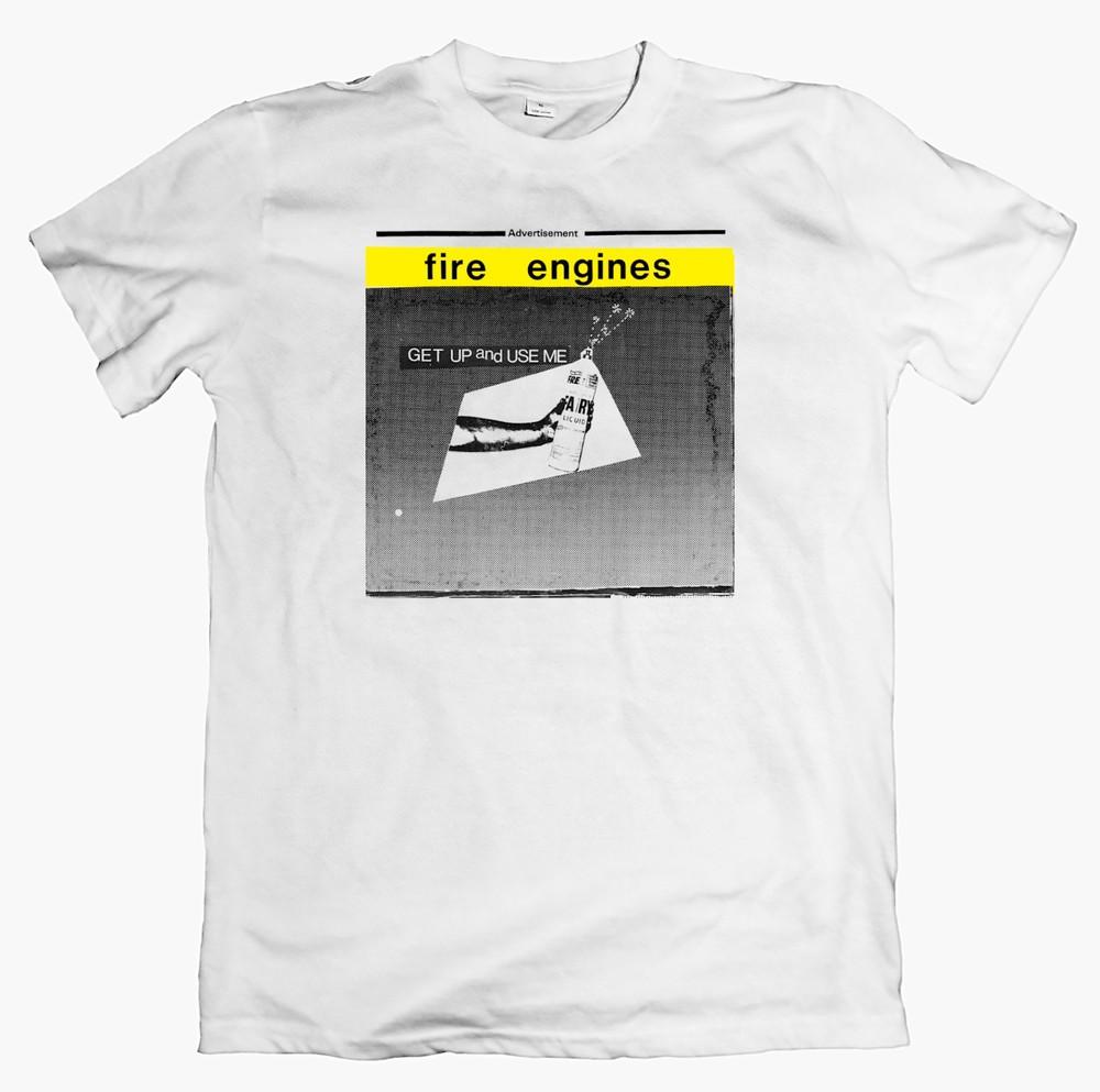 Fire Engines Tshirt 80s Post Punk Tee Indie Band Vintage Style Postcard Records M