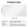 Meking Photography PVC Backdrop, 60cm X 130cm, White, for Small Item and Product Photography