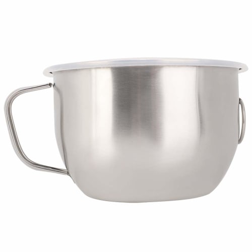 1300ml Stainless Steel Portable Instant Ramen Bowl with Handle and Airtight Lid, Made of Silicone and Stainless Steel