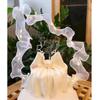 NetizenINS Flowing Colored Ribbon Cake Decoration for Valentine's Day