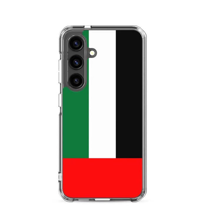 Coque Téléphone - Samsung - Galaxy S20 Ultra - Drapeau Émirats Arabes Unis - Souple - Multicolore