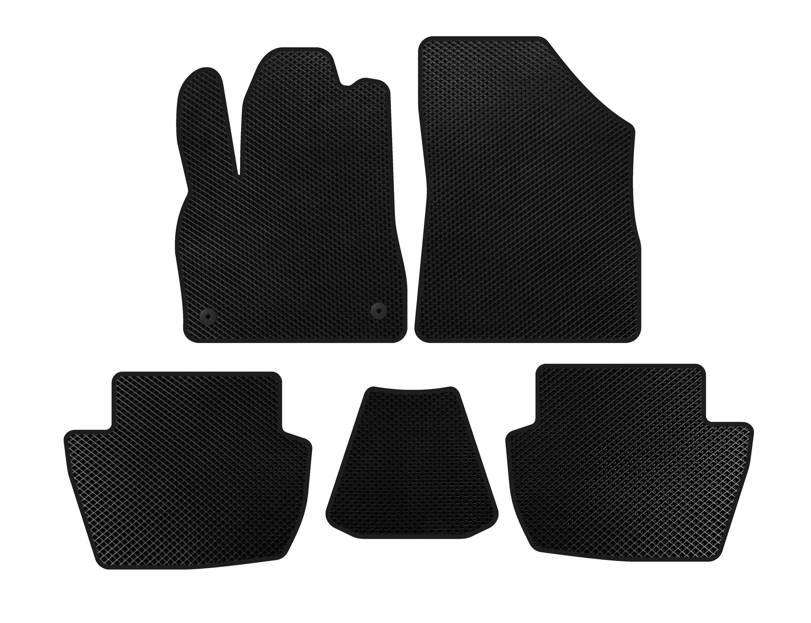 

EVA mats (HB, Hybrid/AT, Black) for Citroen DS-5