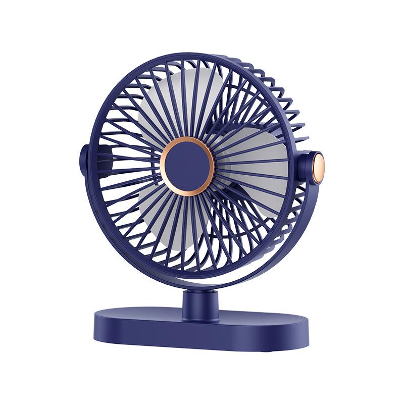 Portable Rechargeable Mini Desktop Fan for Home, Office, Dorm, and Outdoor Use