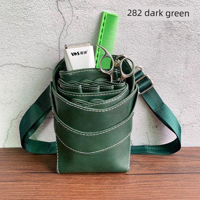 Retro Hairdressing Scissor Kit Dedicated for Hair Stylist Waist Bag Hairdressing Tool Kit New Arrival Pet Beauty Scissor Kit Shoulder Bag