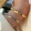 Exquisite Shining Star Zirconia Open Bracelet Fashionable Women's Evening Bracelet Girls Trendy Party Jewelry Gift