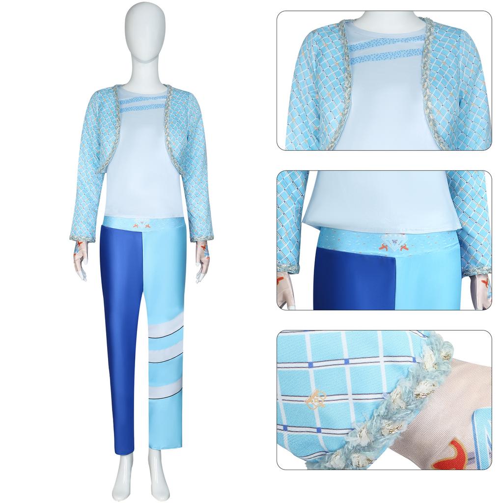 Halloween Coswear Descendants 4 Starlight Heir Princess Rebel Alliance Ursula II Coslpay Costumes Christmas Carnival Weekend Party