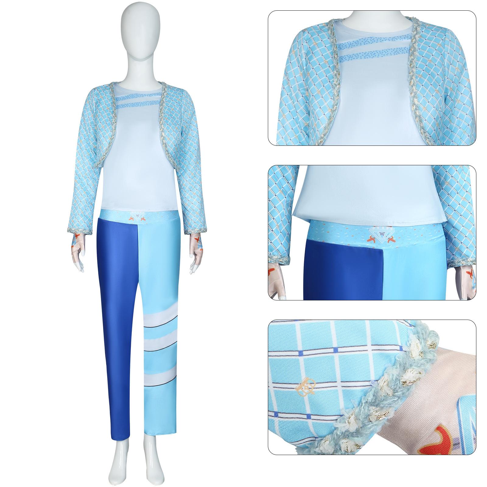 

Halloween Coswear Descendants 4 Starlight Heir Princess Rebel Alliance Ursula II Coslpay Costumes Christmas Carnival Weekend Party XS