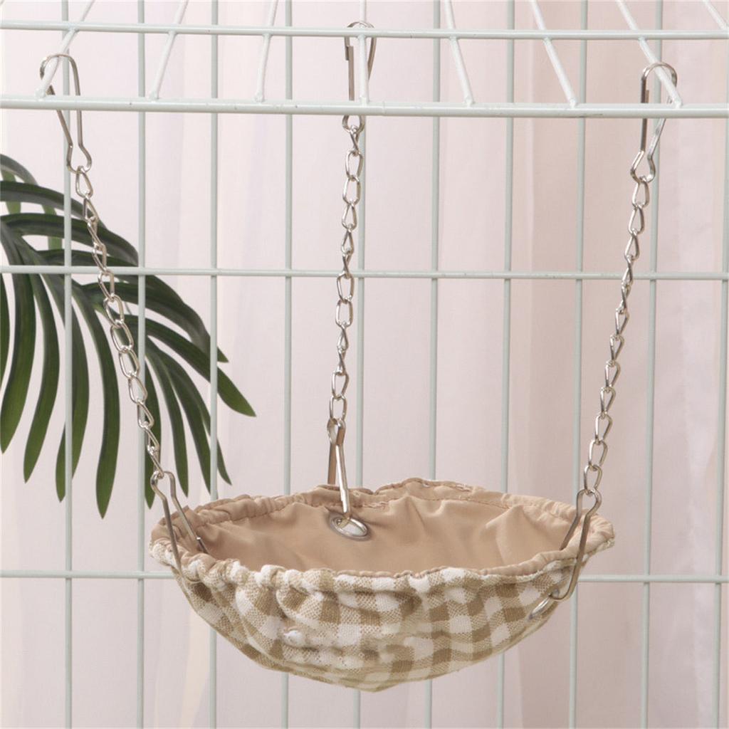 Waterproof Bird Bed for Cage Hanging Bird Hammock Small Bird Sleepings Huts/Nest for Conures,Budgies,Lovebirds