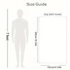 Extra Large Bath Towels 105x200cm Super Absorbent Quick Dry Microfiber with Contemporary Gym Stylish Towel Durable Fabric
