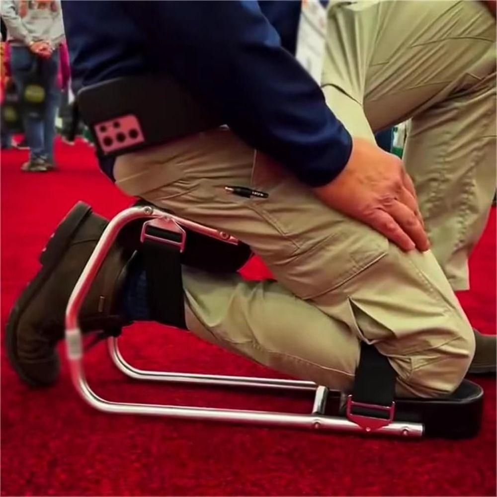 Wearable Knee Seat Protector Sturdy Garden Kneeling Pad Portable Garden Knee Seat  Gardening