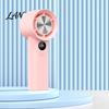 USB Rechargeable Fan Handheld Mini Fan, Portable Cooling with Charging, Quiet Brushless Motor Powerful Airflow for Desk, Outdoor & On-the-Go Use