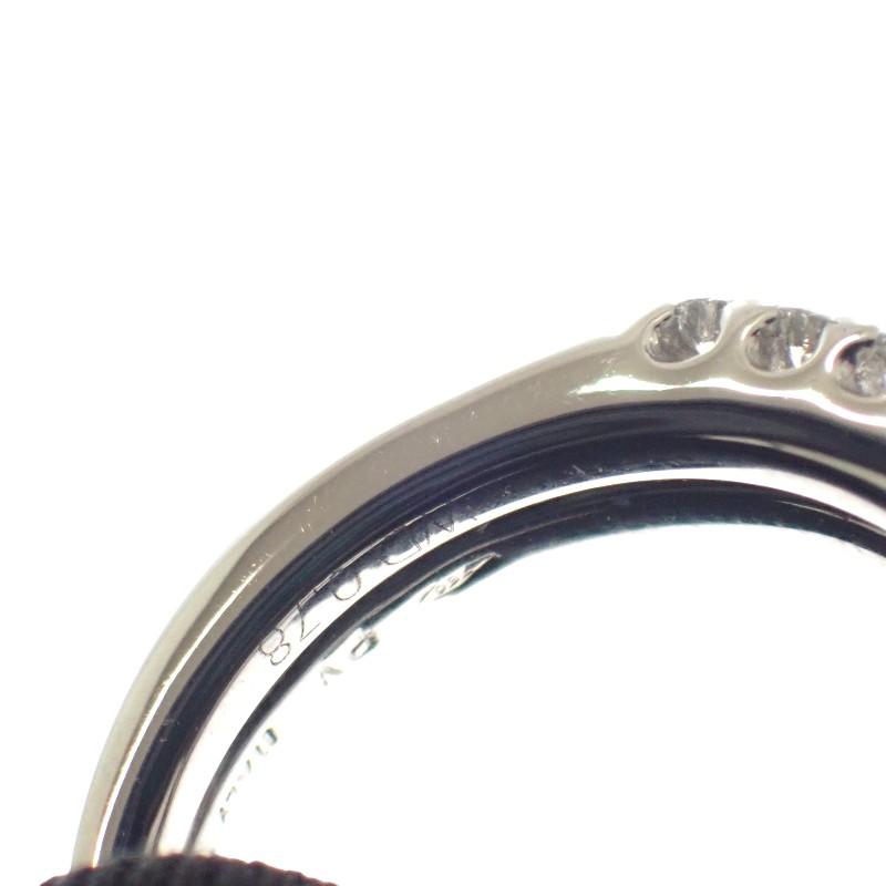 Ponte Vecchio  #9(JP Size) ring K18 white gold Women