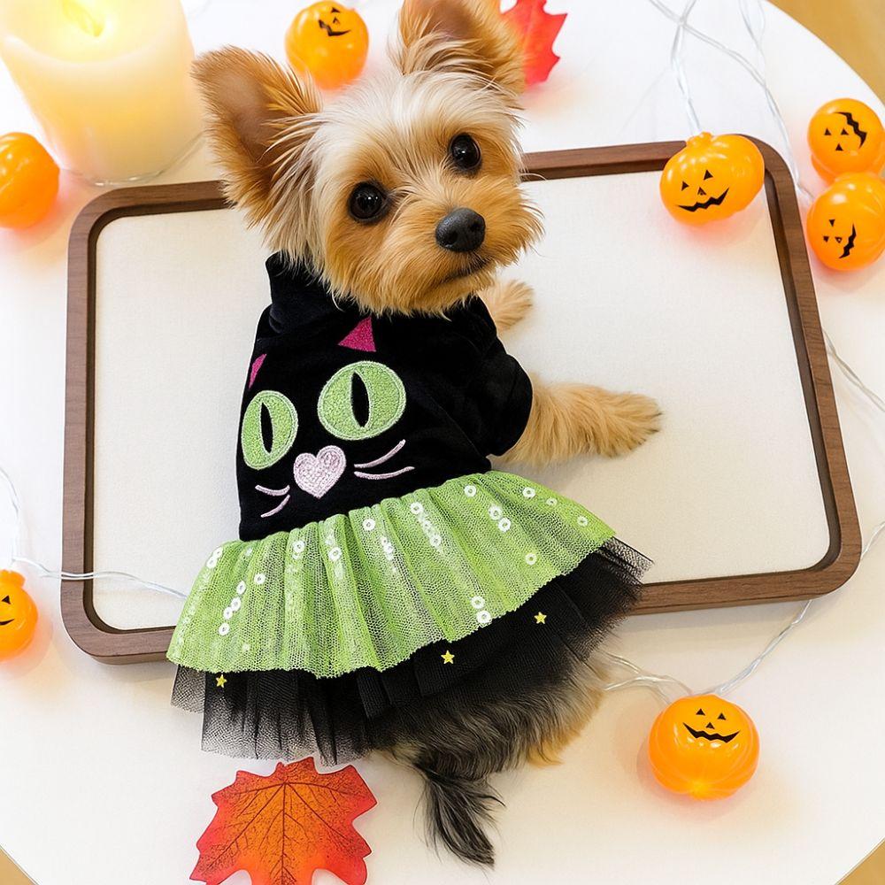 Soft Dog Pullover Comfortable Dog Lace Skirt Pet Supplies Puppy Sweatshirt  Cosplay Party